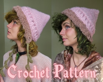 Modello Willow Bud Crochet FILE DIGITALE non un cappello finito