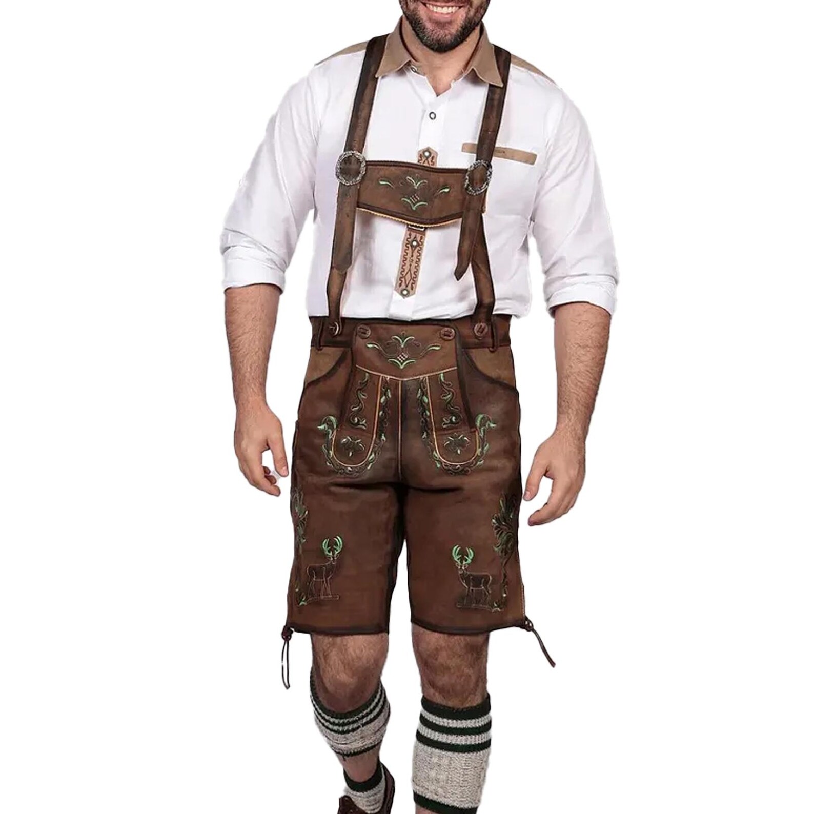 Men's Oktoberfest Lederhosen, German Costume, German Outfit, Tracht — free download
