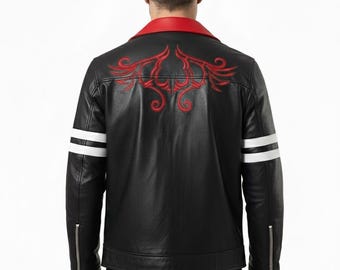 Prototype Game Alex Mercer Leather Jacket Prototype Game Cosplay Jacket Outfit