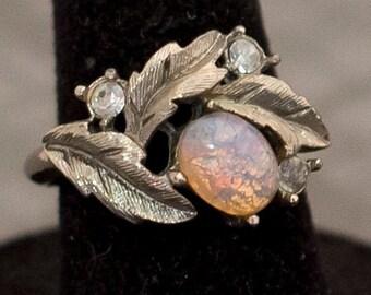 avon leaf ring