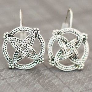 From Here to Eternity Silver Earrings By Avon - G1
