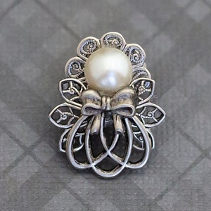Vintage Filigrane Engel Pin - G36