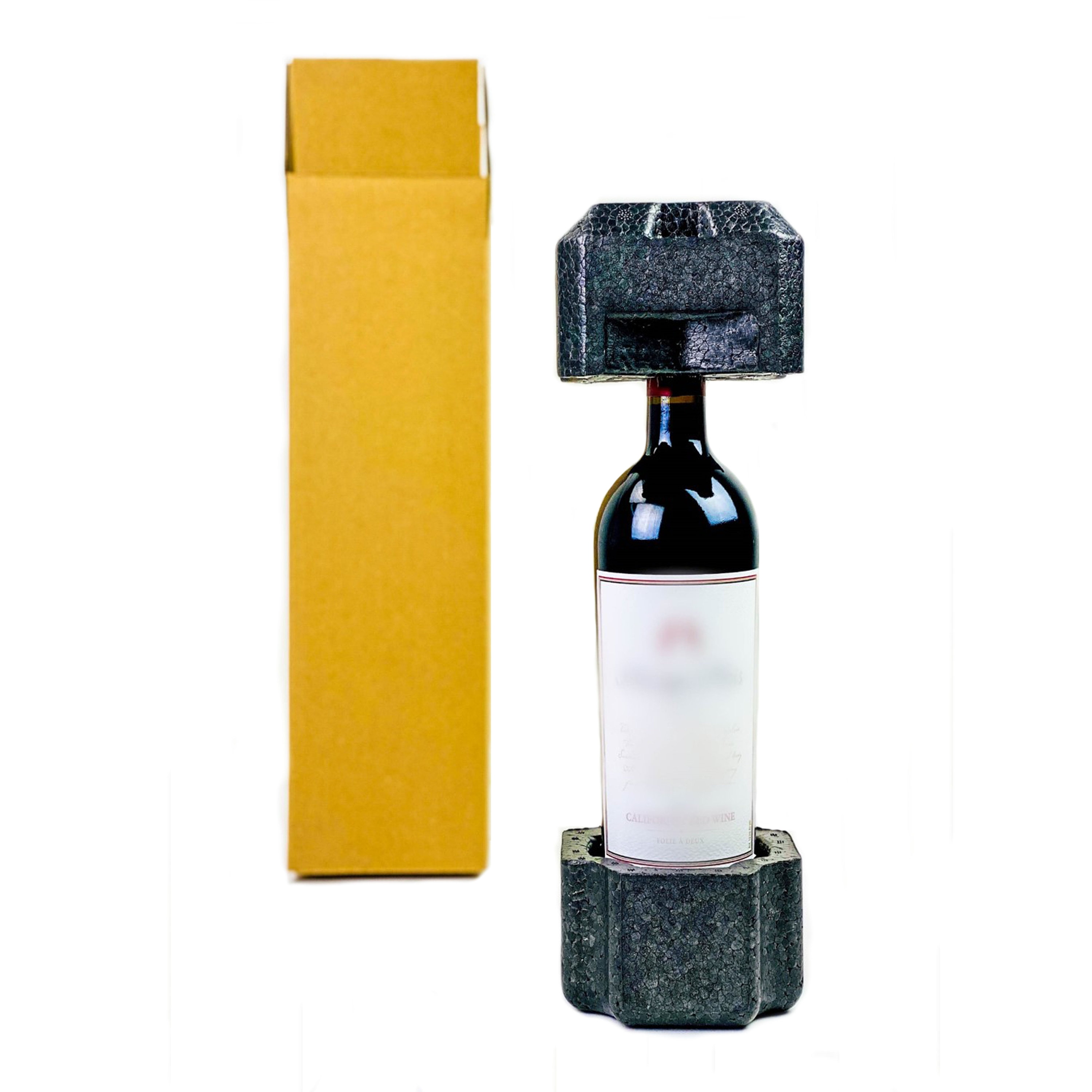 Sustainable Universal Wine Bottle Shipping Box Packaging Etsy