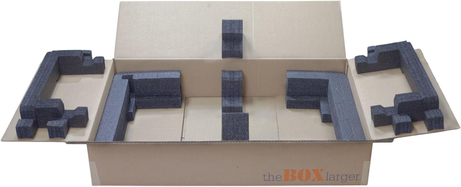 EPE USA Universal 1U 2U Server Shipping Box Double Wall With Foam TheBOXlarger