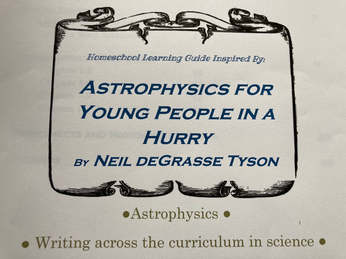 Astrophysics for Young People in a Hurry Learning Guide Etsy