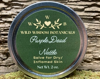 Purple Dead Nettle Salve | Wild Wisdom Botanicals | Herbal Medicine