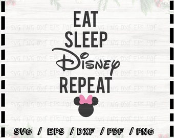 Eat Sleep Theme Park Repeat SVG Believe in Magic Coffee and Magic Disney shirt Mickey Mouse You/'re so fine Cut Files Silhouette Cameo Cricut