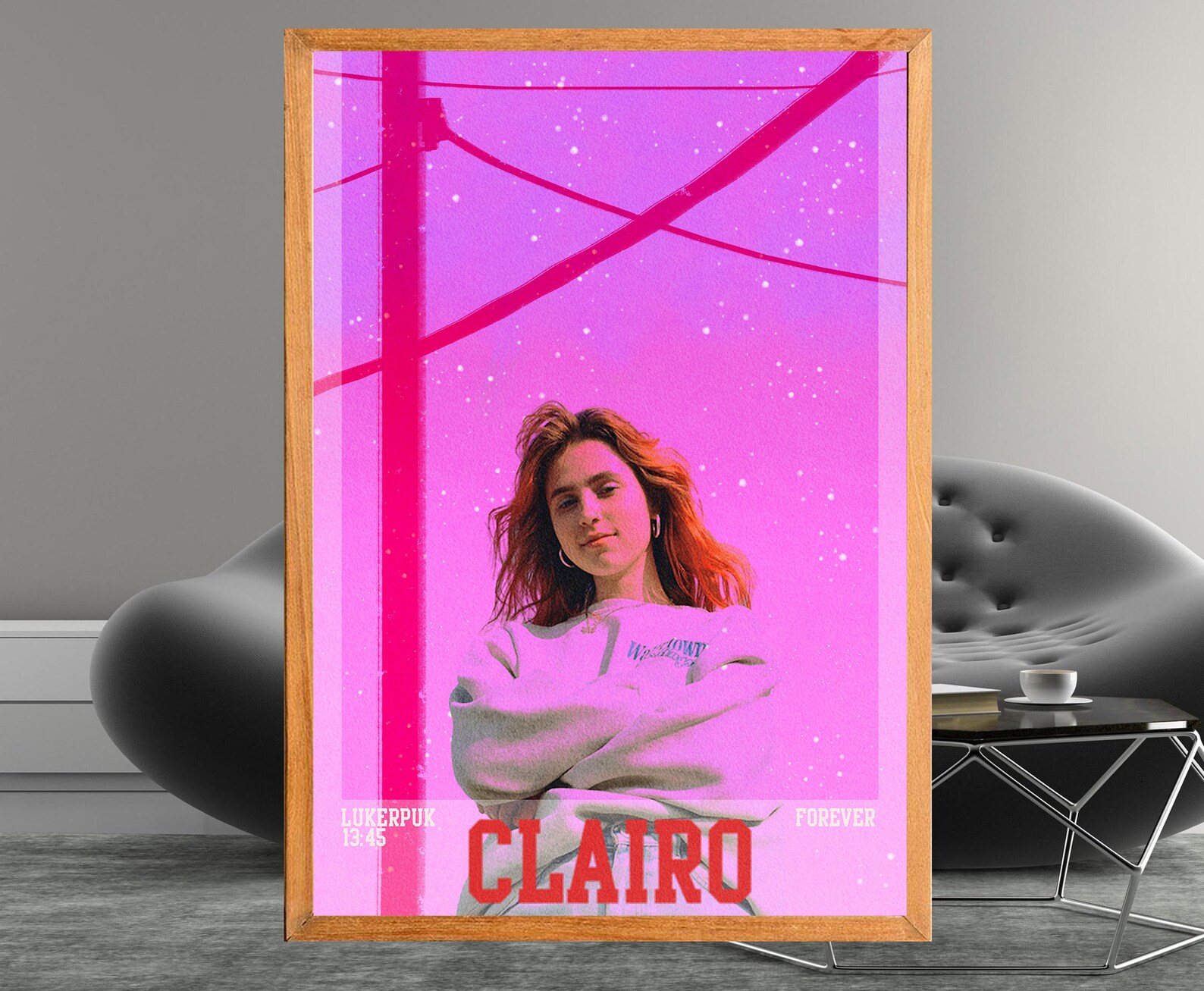 Clairo Bubble Gum Poster Etsy