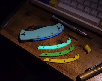 Espaciador trasero personalizado Spyderco Tenacious