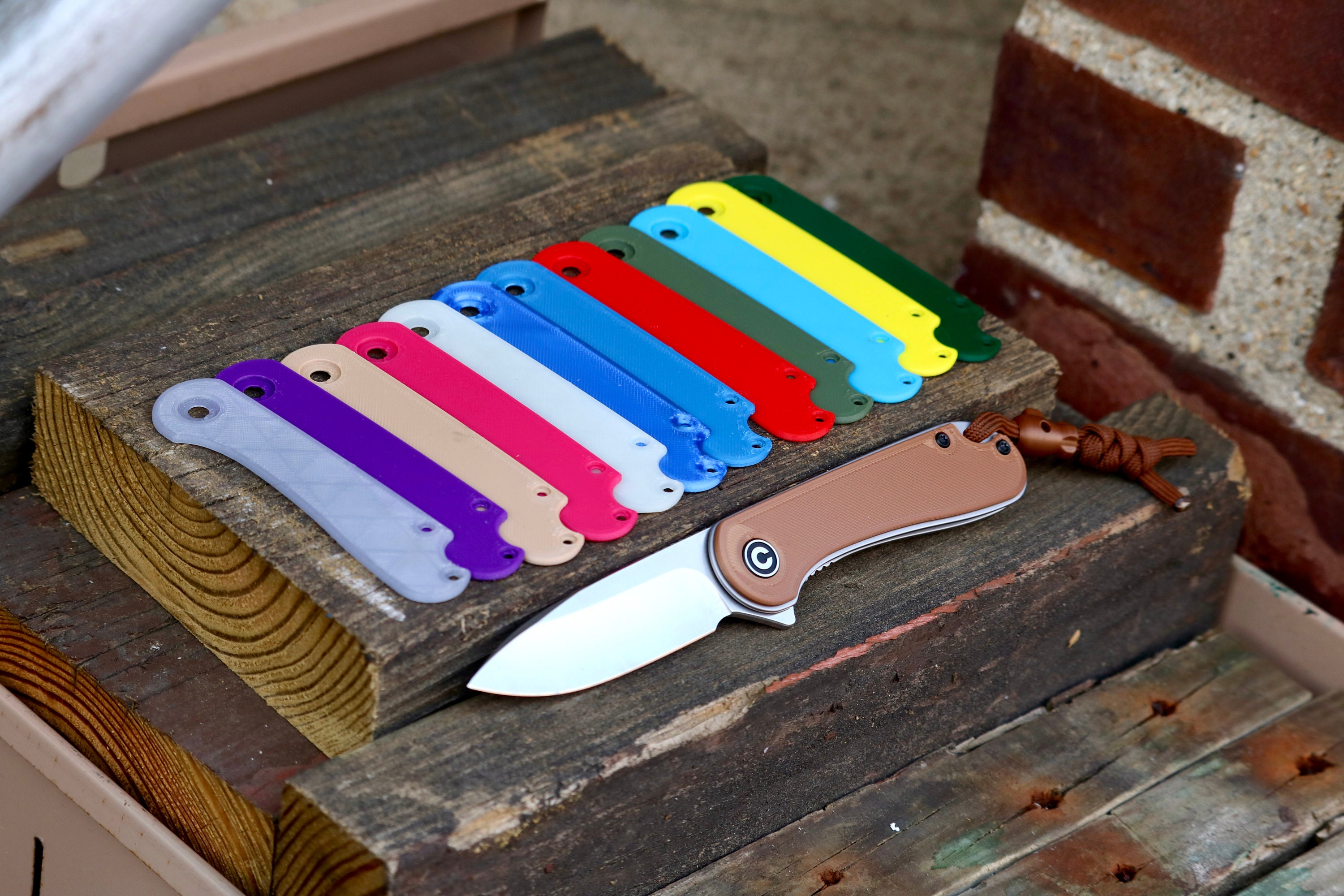 Civivi Elementum Handle Scales - Etsy display picture 1
