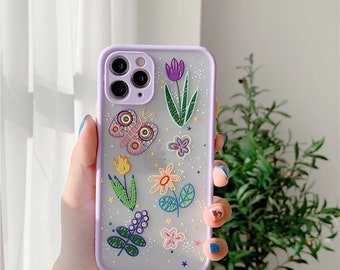 Clearance Sale, Floral iPhone Case, iPhone 13 12 11 Pro Max iPhone 12 Mini iPhone XR iPhone 7 plus iPhone 8 Plus iPhone XS Max