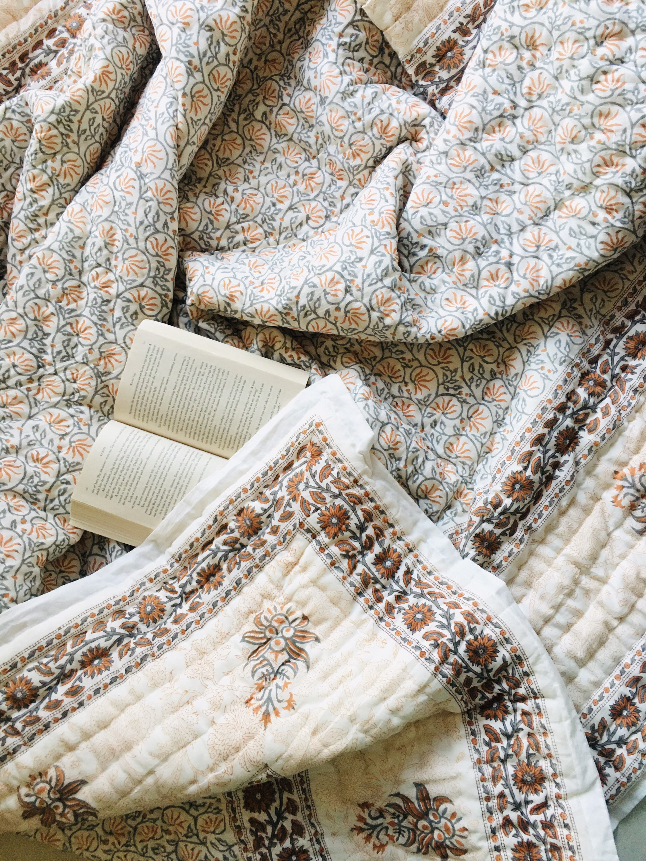 Block print blanket hotsell