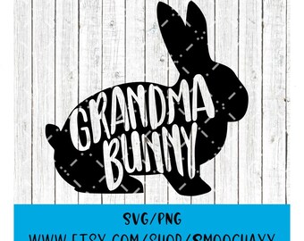 Download Grandma Bunny Svg Etsy