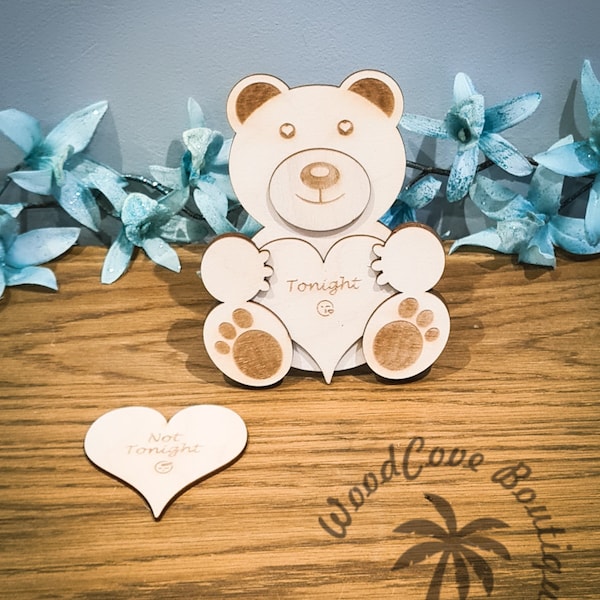 Valentines Day love bear | love Bear | Unique Gift | Couples Fun | Wooden | Wooded Gift | Someone Special | gift for her or him