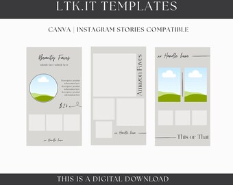 LTK.IT and Instagram Templates