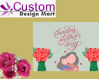 Printable Greeting Cards, Instant Download 7x5 inch card for Special Mothers Day, Mothers Day Cards to download, Card for Mothers Day 2022