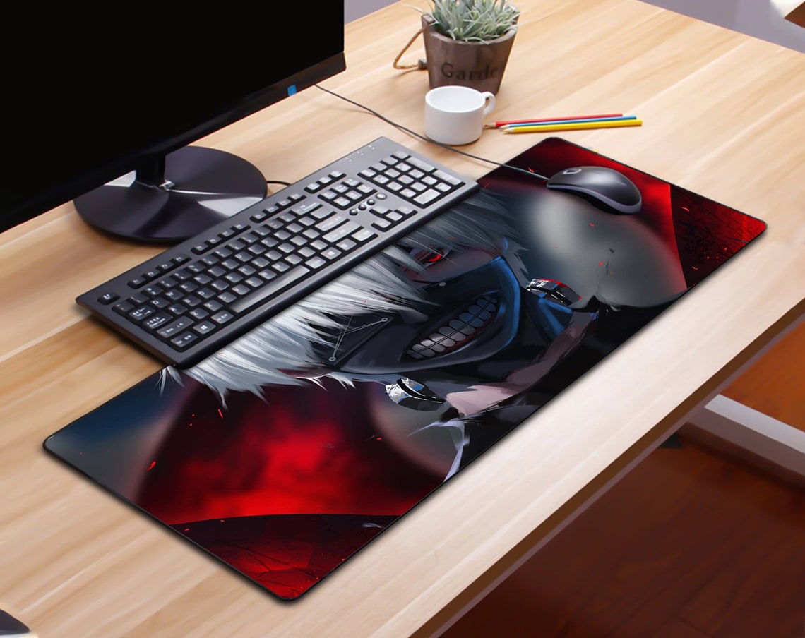 Anime Desk Mat Custom Anime Anime Desk Pad Mousepad 10 inch Etsy
