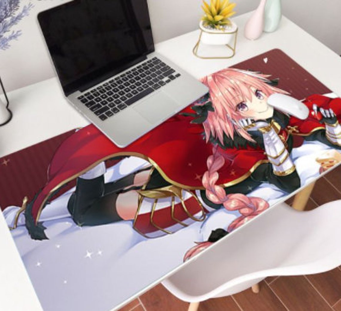 Anime Desk Mat Custom Anime Anime Desk Pad Mousepad Etsy