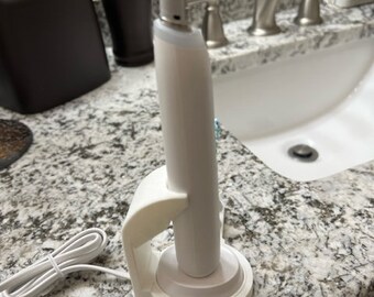 thumbnail image 2 of Oral B IO Brush + Head Holder For Round Base / Wall Mount / Countertop Organizer 2 of 6