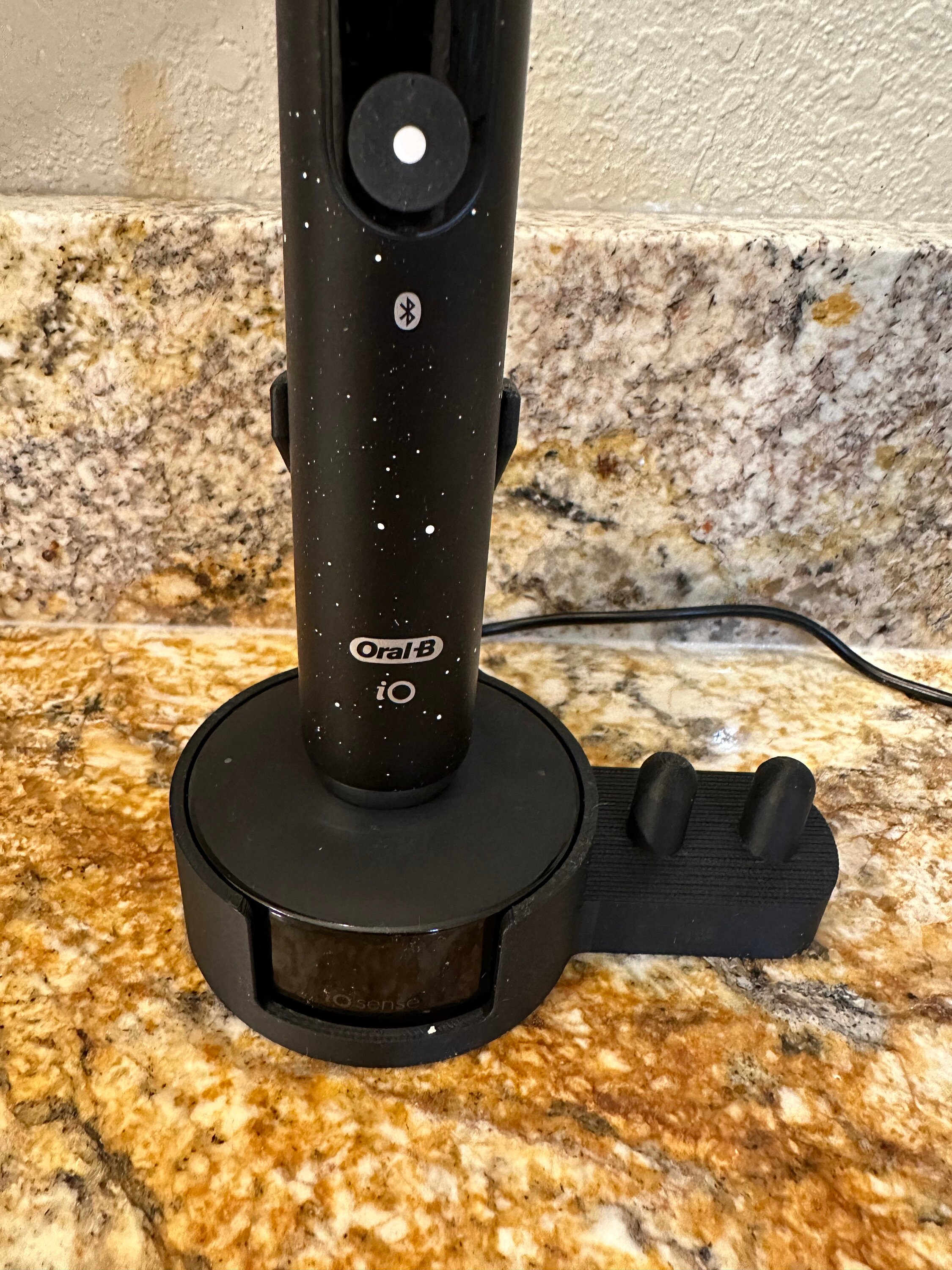 thumbnail image 2 of Oral B IO Brush + Head Holder For Round Base / Wall Mount / Countertop Organizer 2 of 6