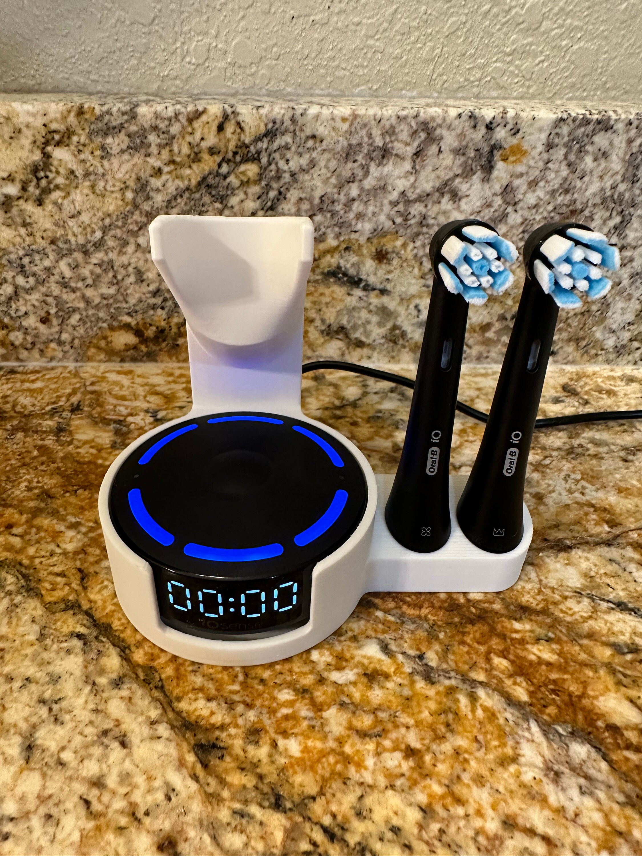 thumbnail image 2 of Oral B IO Brush + Head Holder For Round Base / Wall Mount / Countertop Organizer 2 of 6