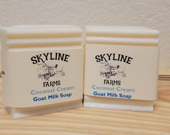 Goat Milk Soap Coconut Cream