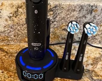 Oral B IO 10 Brush + Head Holder for round base / countertop organizer IO10