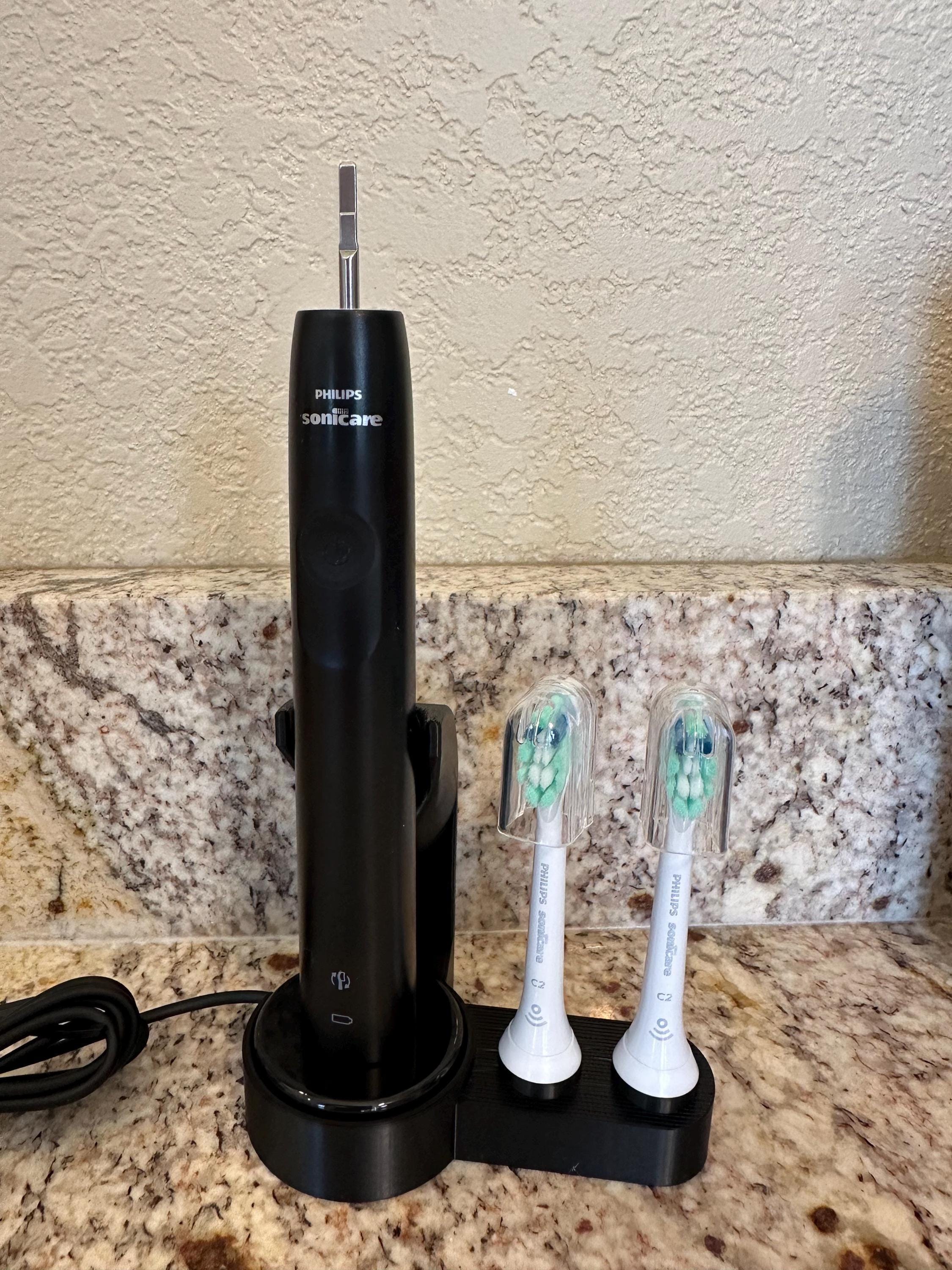 PHILIPS Sonicare 3100 Power Brush + Head Holder for Round Base ...