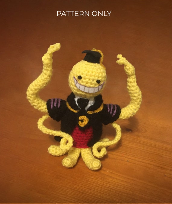 Korosensei Crochet Pattern - Etsy