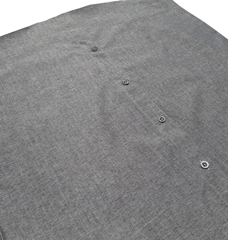 Molokai Solid Charcoal Grey Button Down Shirt image 3