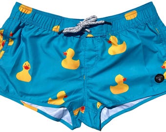 Molokai Womens Rubber Duck Swim Trunks