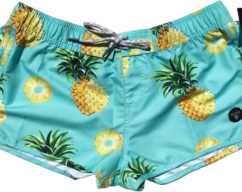 Molokai Women&#39;s Pineapple Swim Trunks