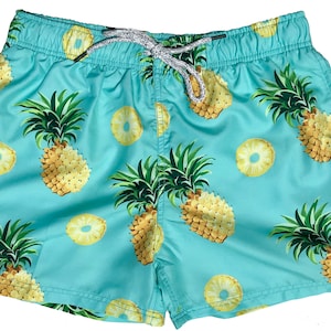 Molokai Pineapple Swim Trunks