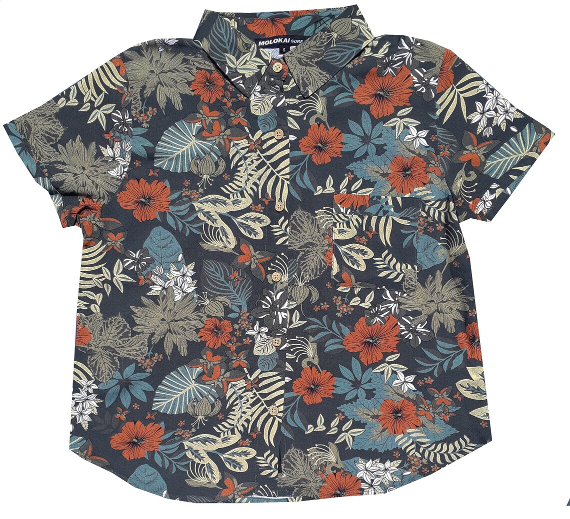 Women's Vintage Floral Molokai Shirt - Etsy