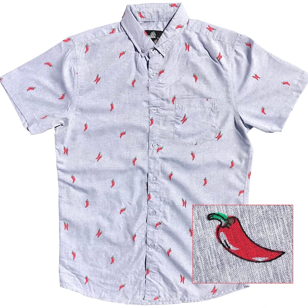 Molokai Chili Peppers Button Down Shirt