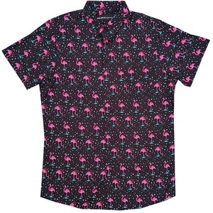 Camicia con bottoni Molokai Flamingo Reflections