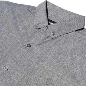 Molokai Solid Charcoal Grey Button Down Shirt image 2