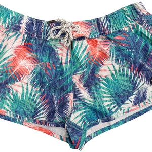 Molokai Women&#39;s Palm Leaves Swim Trunks