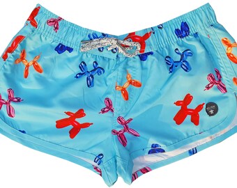 Molokai Women&#39;s Balloon Dog Swim Trunks