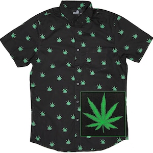 Molokai Cannabis Button Down Shirt