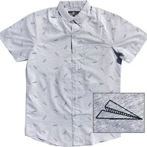 Molokai Paper Airplanes Button Down Shirt