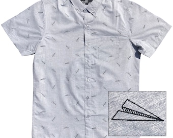 Molokai Paper Airplanes Button Down Shirt