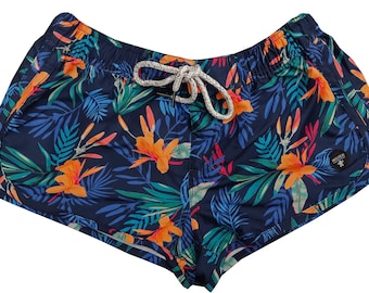 Molokai Women&#39;s Tropical Foliage Swim Trunks