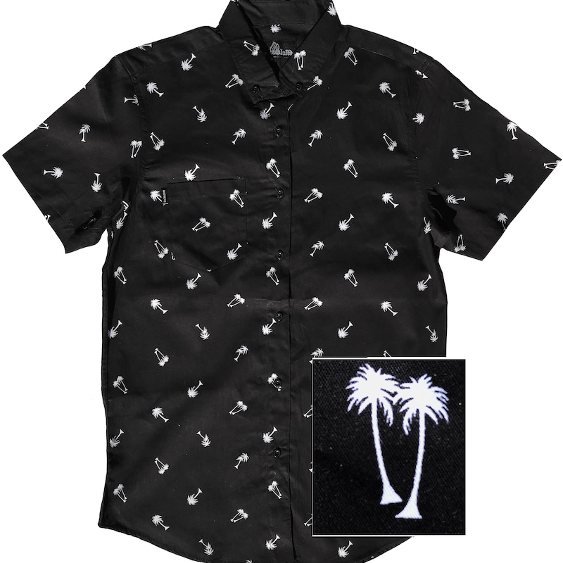 enzo shirt palm tree