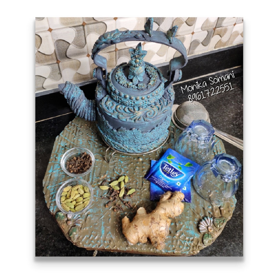 Decorative Tea Kettle/ Chai Ketli Etsy