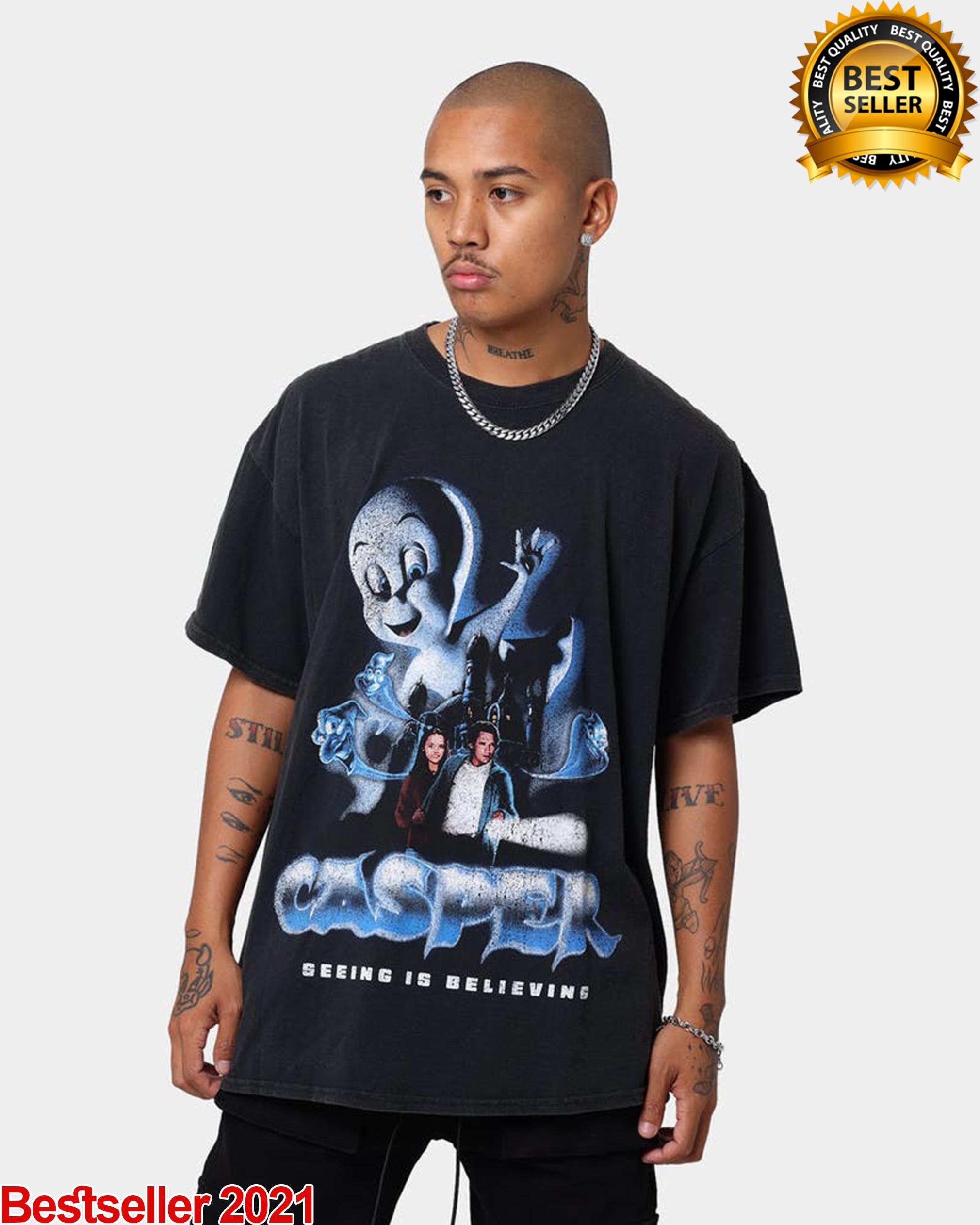 Casper Tshirt Casper The Friendly Ghost Casper Vintage TShirt | Etsy