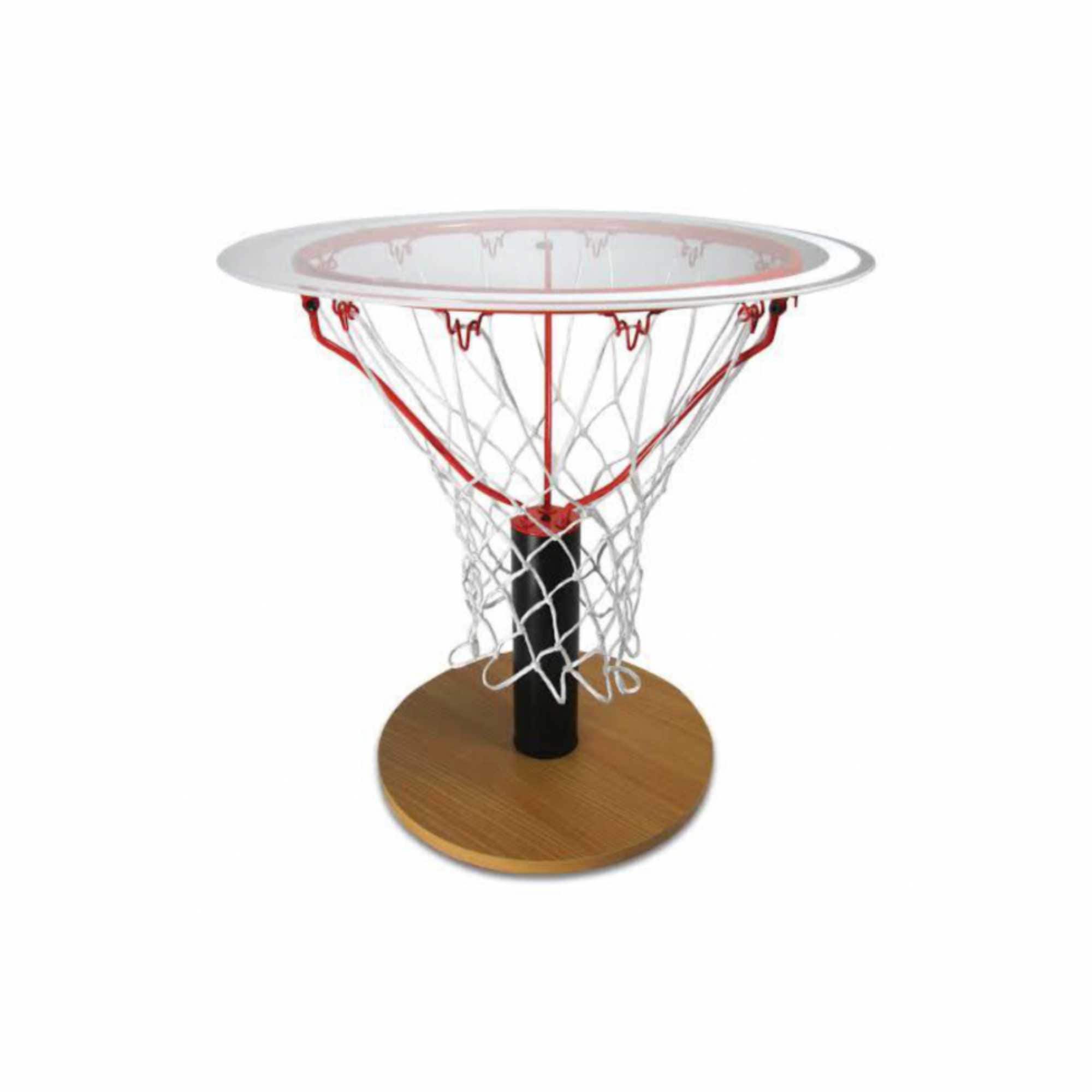 Basketball Coffee Table with Rim and Net Round Base and Round Etsy
