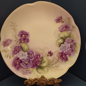 Vintage J & C Louise Bavaria 8&quot; plate