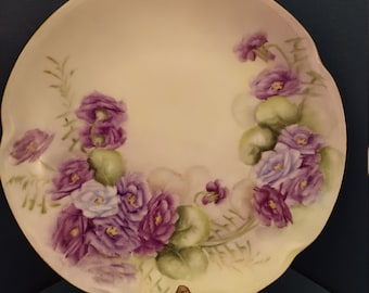 Vintage J & C Louise Bavaria 8&quot; plate