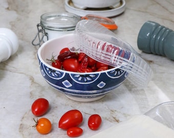 Reusable Silicone Bowl Covers - Coverflex Stretchy Plastic-Free Microwave Lids